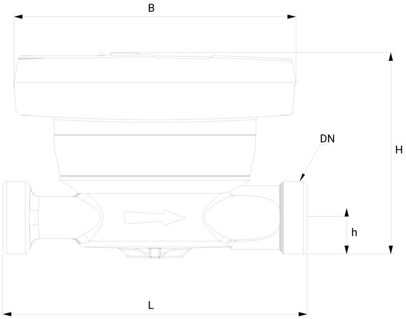 HydrocalM4 Compact Thermal Energy meter B Meters UK